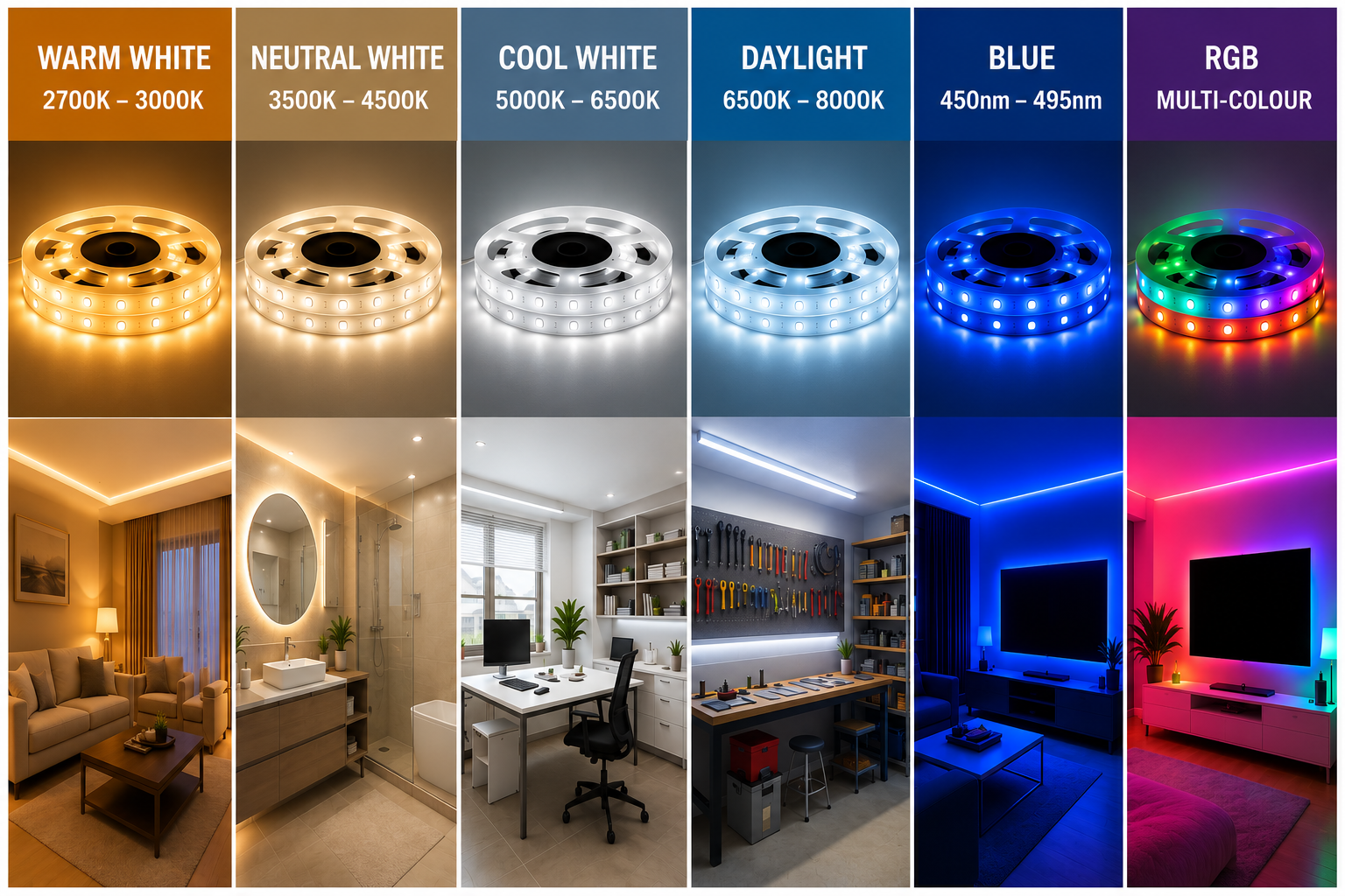 What Colour Temperature Should I Choose for My Home Lighting?