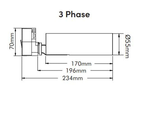 TH14 TRACK LIGHT 15W