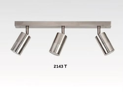 3 Lights Bar Adjustable Spot Light Titanium