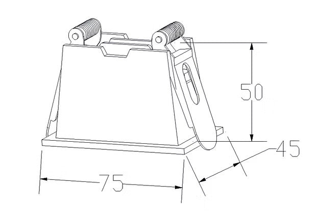 3A Lighting No Dimmable Black & White Downlight