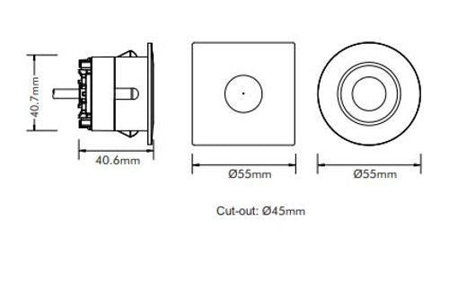 MINI LED DOWNLIGHT 5W (DL51-TC)