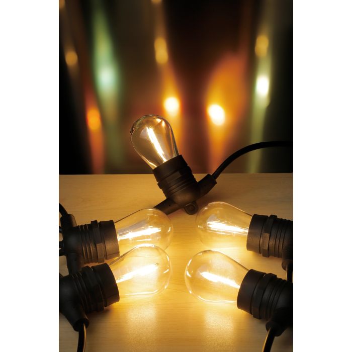 SOLAR FESTOON 10 light LED kit