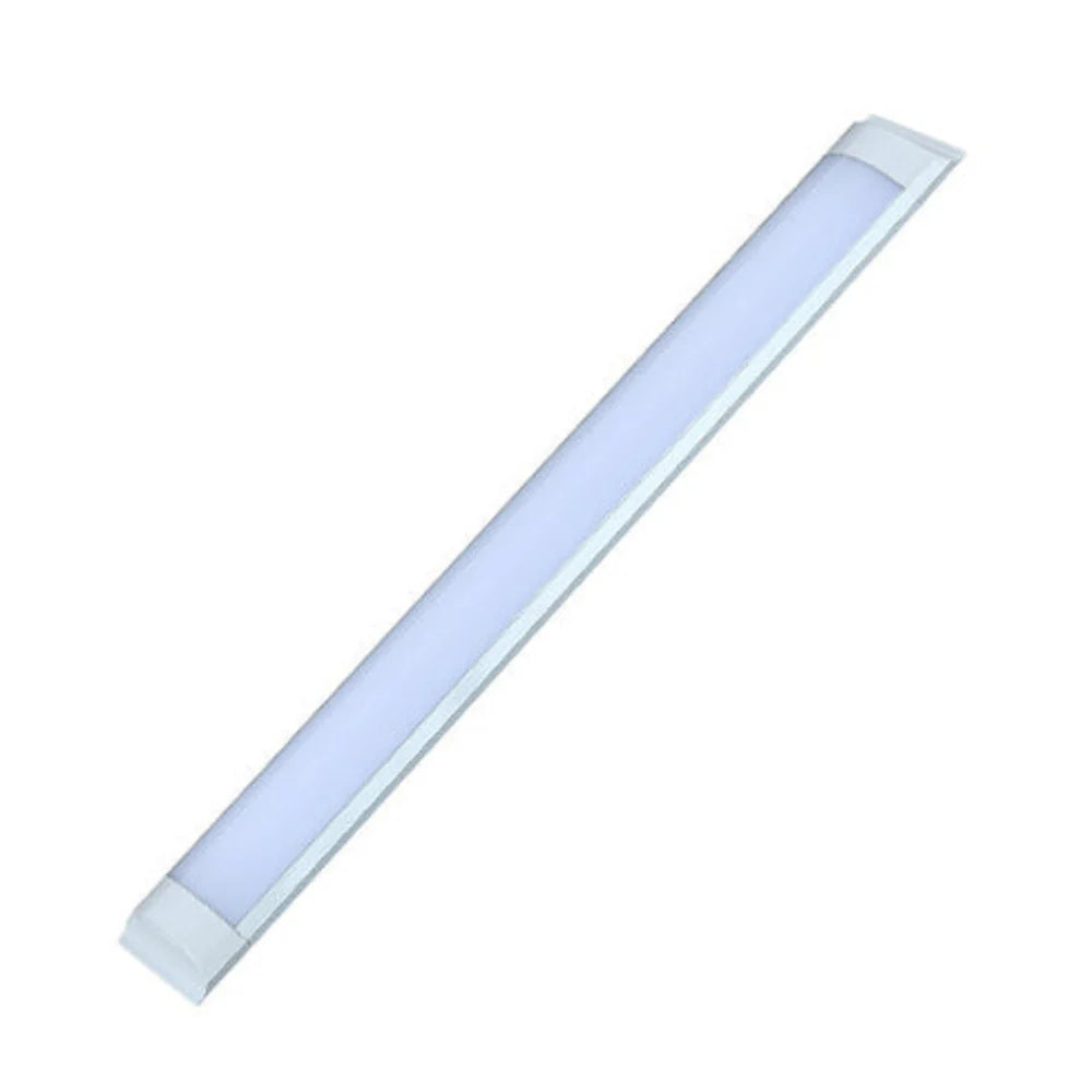 LASER LED Batten Light L600mm Opal Aluminium 3 CCT