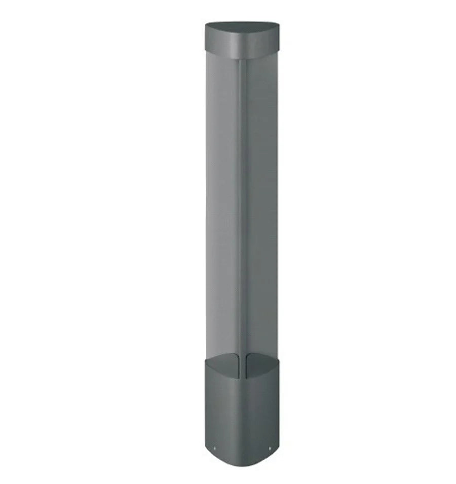 CLA LED Surface Mounted Grey Triangular Bollard Light