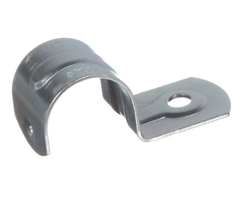 NLS 30003 | 25MM HALF SADDLE ZINC PLATED 6.5MM HOLE | 50 PER BOX