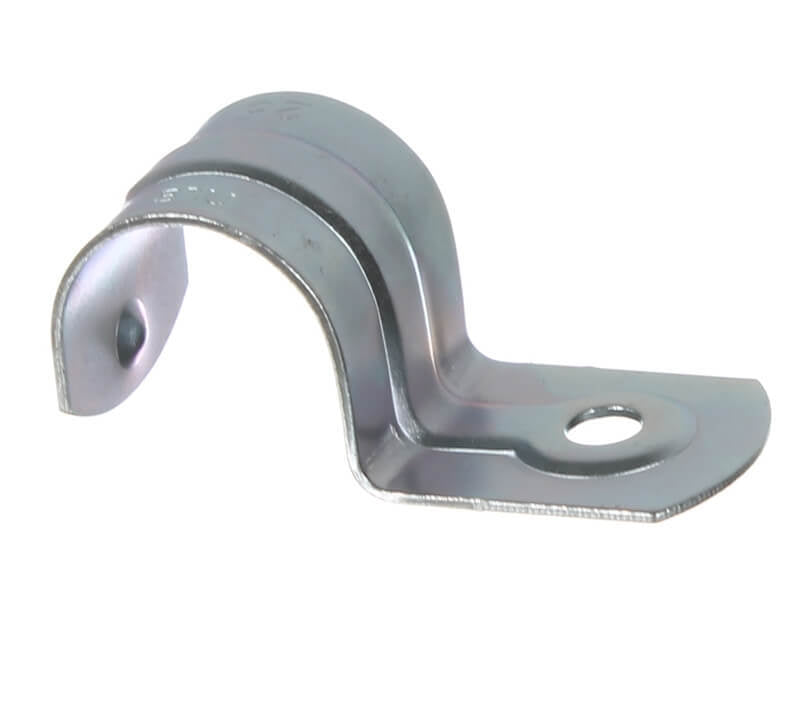 NLS 30003 | 25MM HALF SADDLE ZINC PLATED 6.5MM HOLE | 50 PER BOX