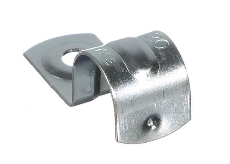 NLS 30013 | 20MM HALF SADDLE ZINC PLATED 6.5MM HOLE