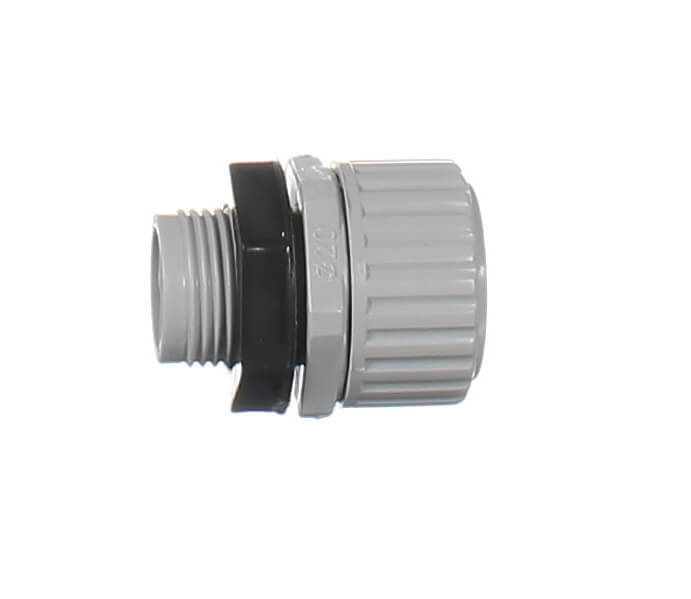 Straight Gland for Corrugated Conduit - with Lock ring