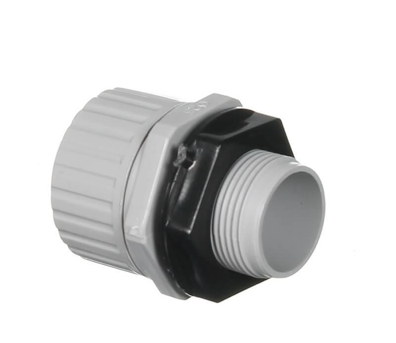 Straight Gland for Corrugated Conduit - with Lock ring