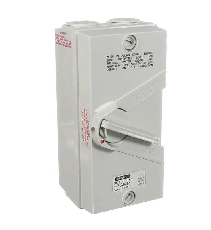 NLS THREE POLE ISOLATING SWITCH