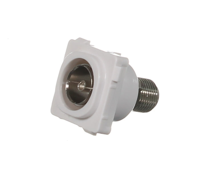 NLS TV Mech FTA F to PAL Type White