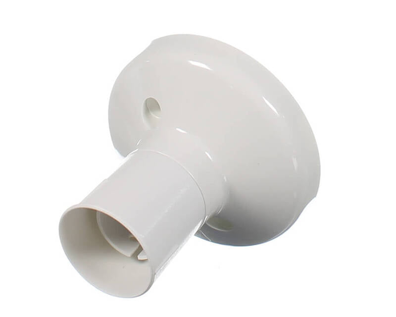 30621NLS B22 Batten Holder XL White