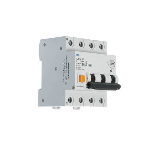 RCBO 4 Pole 6KA - MCB/RCD Combo