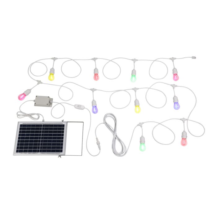 SOLAR FESTOON 10 light LED kit