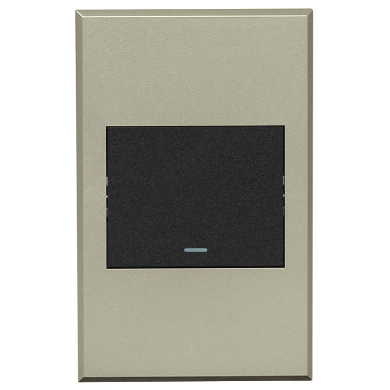 VETi 3 POLA - One Gang Bell Press Switch - Complete