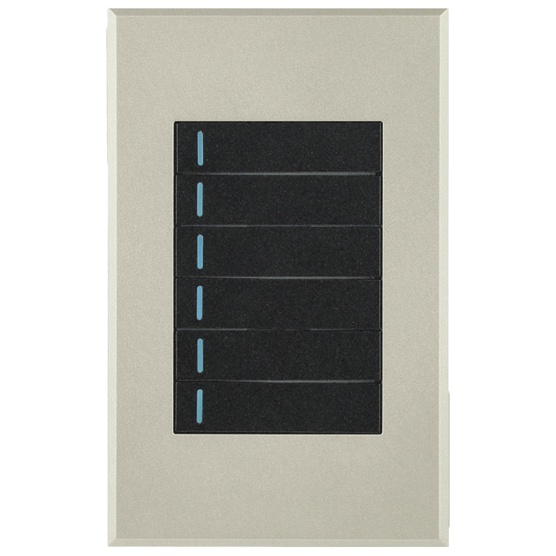 VETi3 POLA – Six Lever Two-Way Switch Vertical