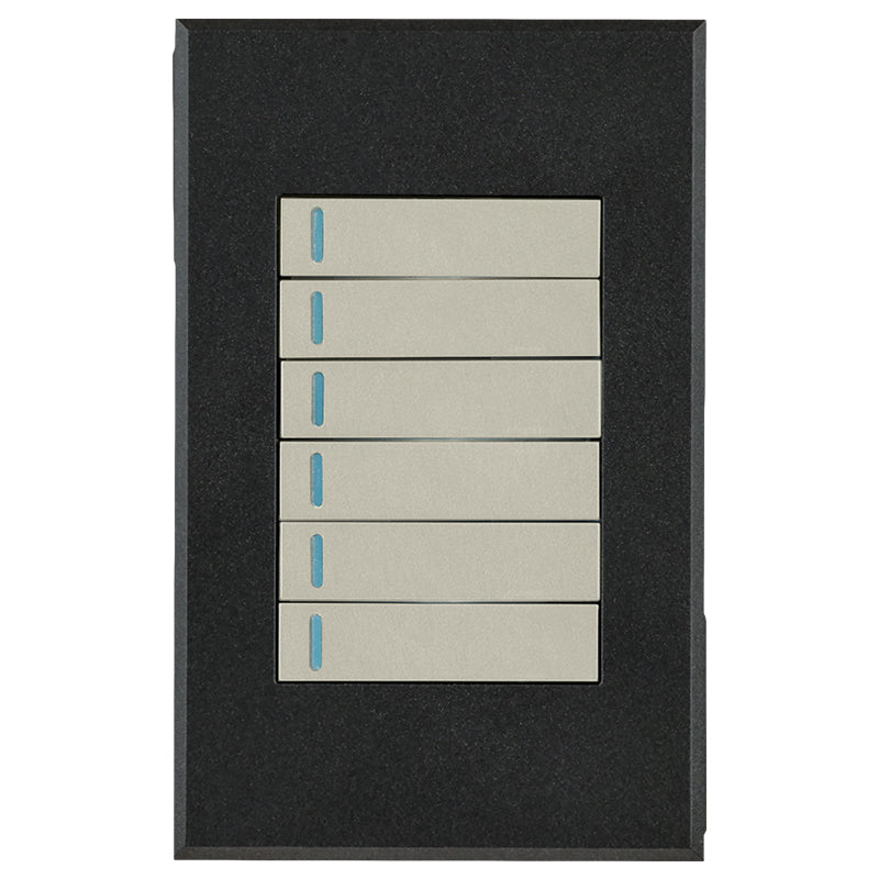 VETi3 POLA – Six Lever Two-Way Switch Vertical