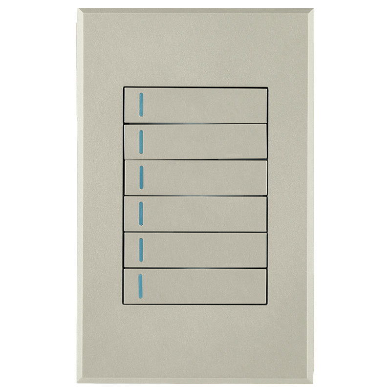 VETi3 POLA – Six Lever Two-Way Switch Vertical