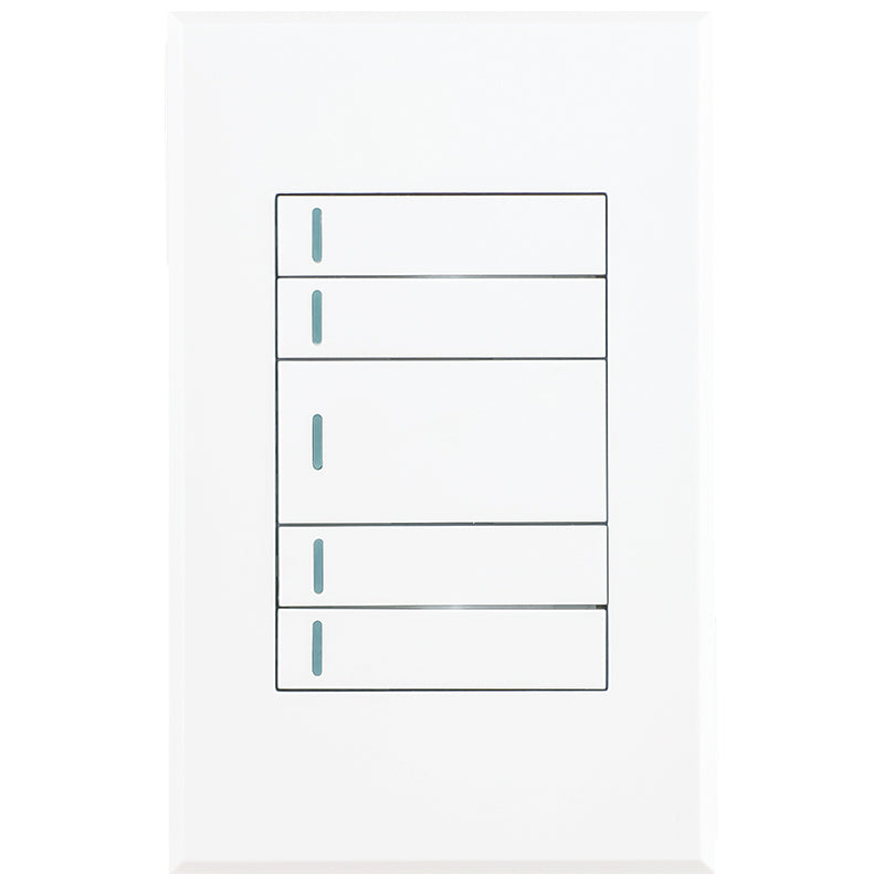 VETi3 Nova – Five Gang Two -Way Switch