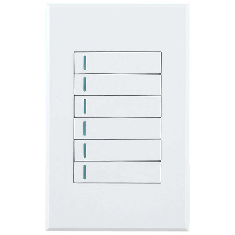 VETi3 POLA – Six Lever Two-Way Switch Vertical