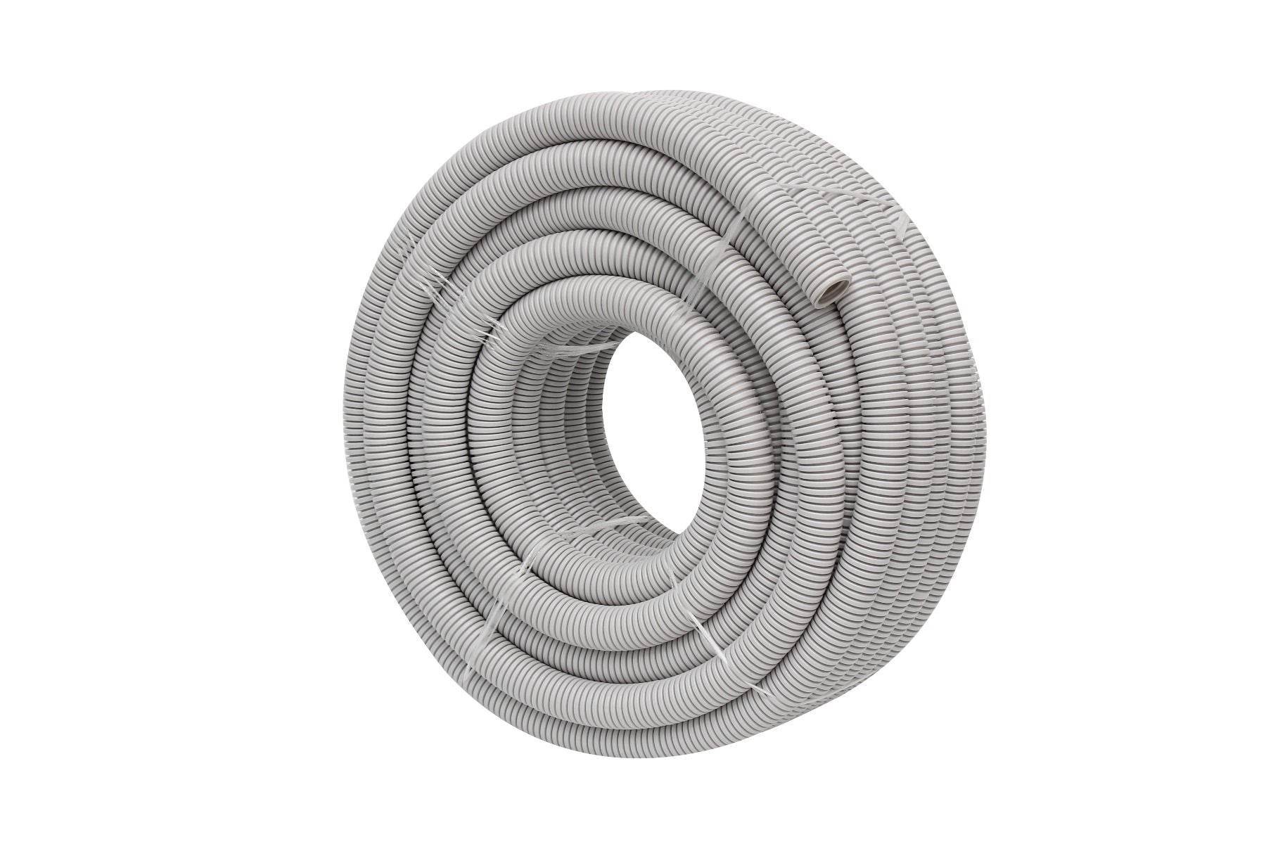 30266NLS: Corrugated Conduit Grey Medium Duty 20mm x 25 Meter Roll - ONE STOP LIGHTING