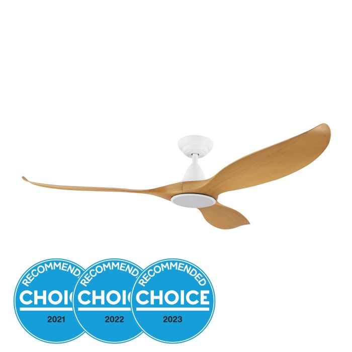 Noosa DC Ceiling Fan with CCT LED light