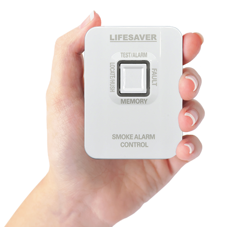 PSA LIF6000THL SMOKE ALARM CONTROL – Wireless Test/Hush/Locate Controller for Lifesaver 6000 Series Smoke Alarms