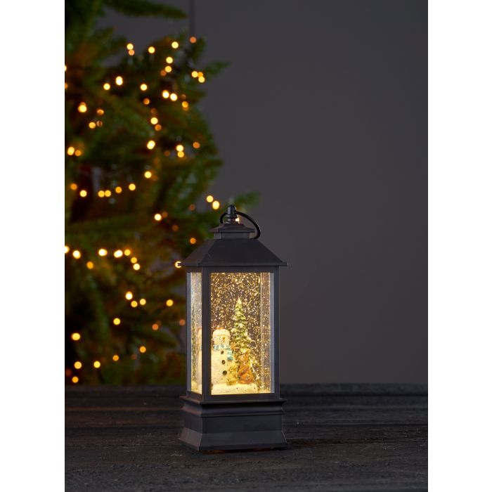 CHRISTMAS winter snowman lantern