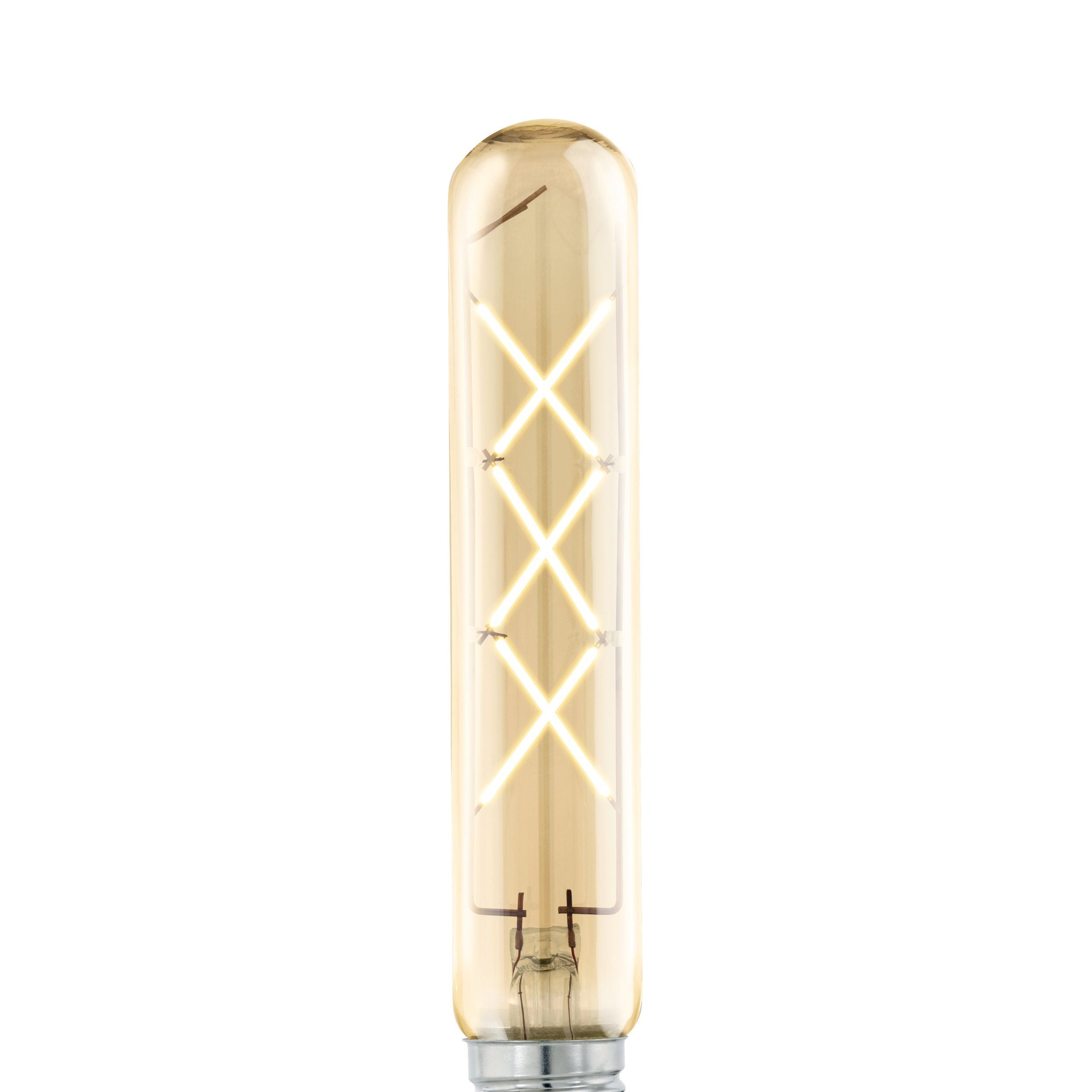 Eglo 4W E27 LED T30 globe amber