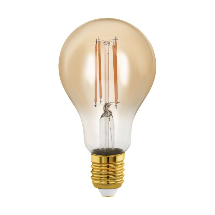 Eglo 4W E27 LED A75 globe golden age
