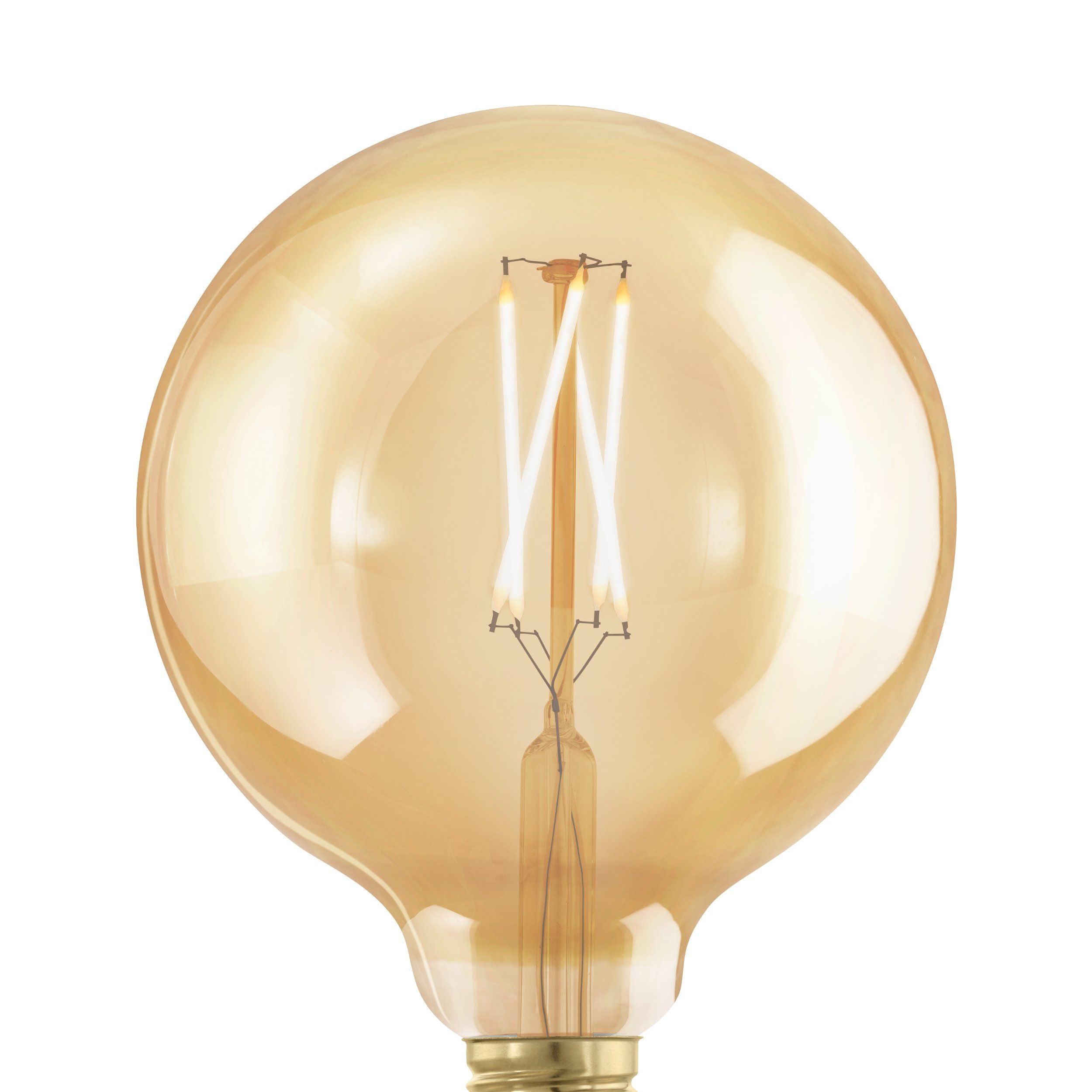 Eglo 4W E27 LED G125 globe golden age