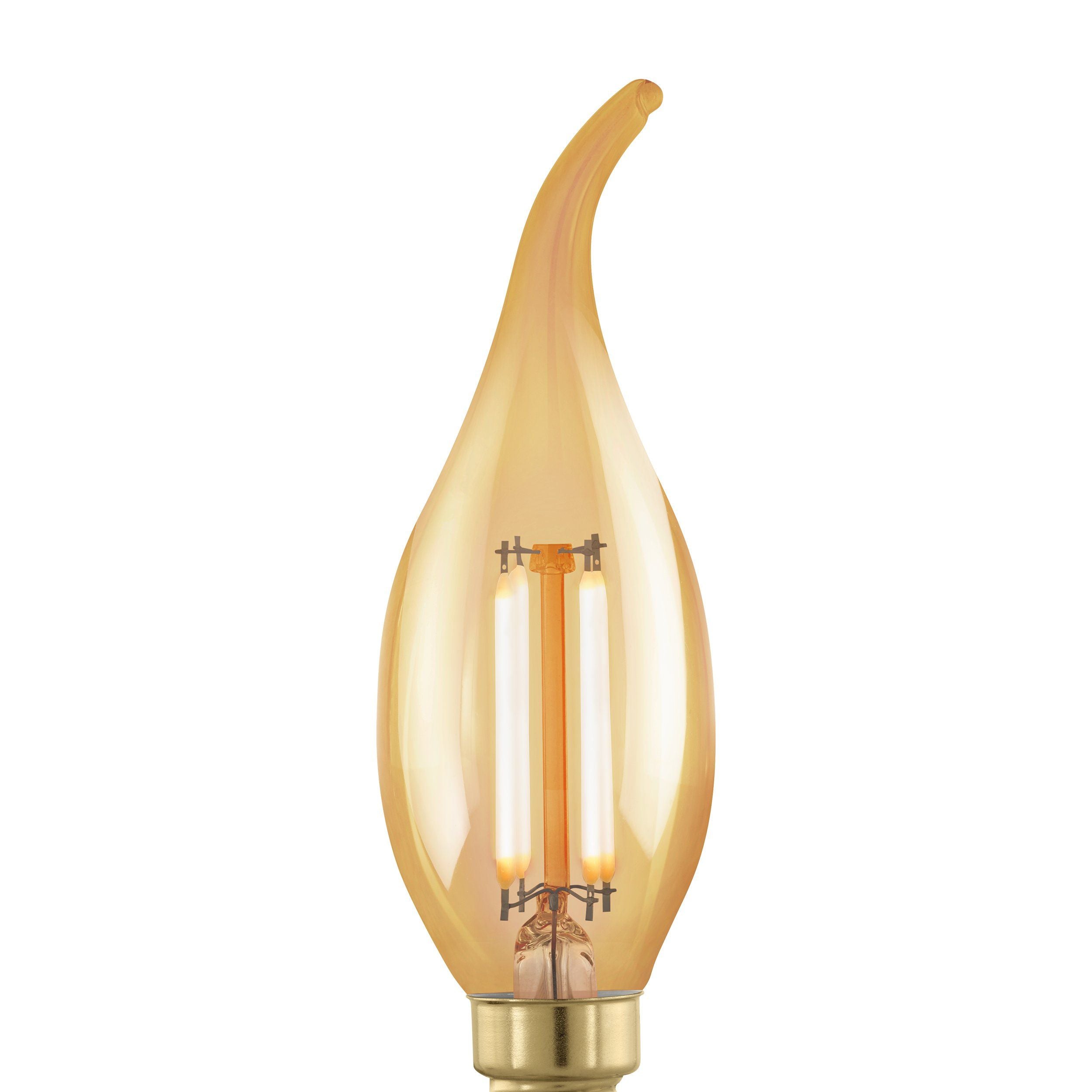 Eglo 4W E14 LED filament candle golden age