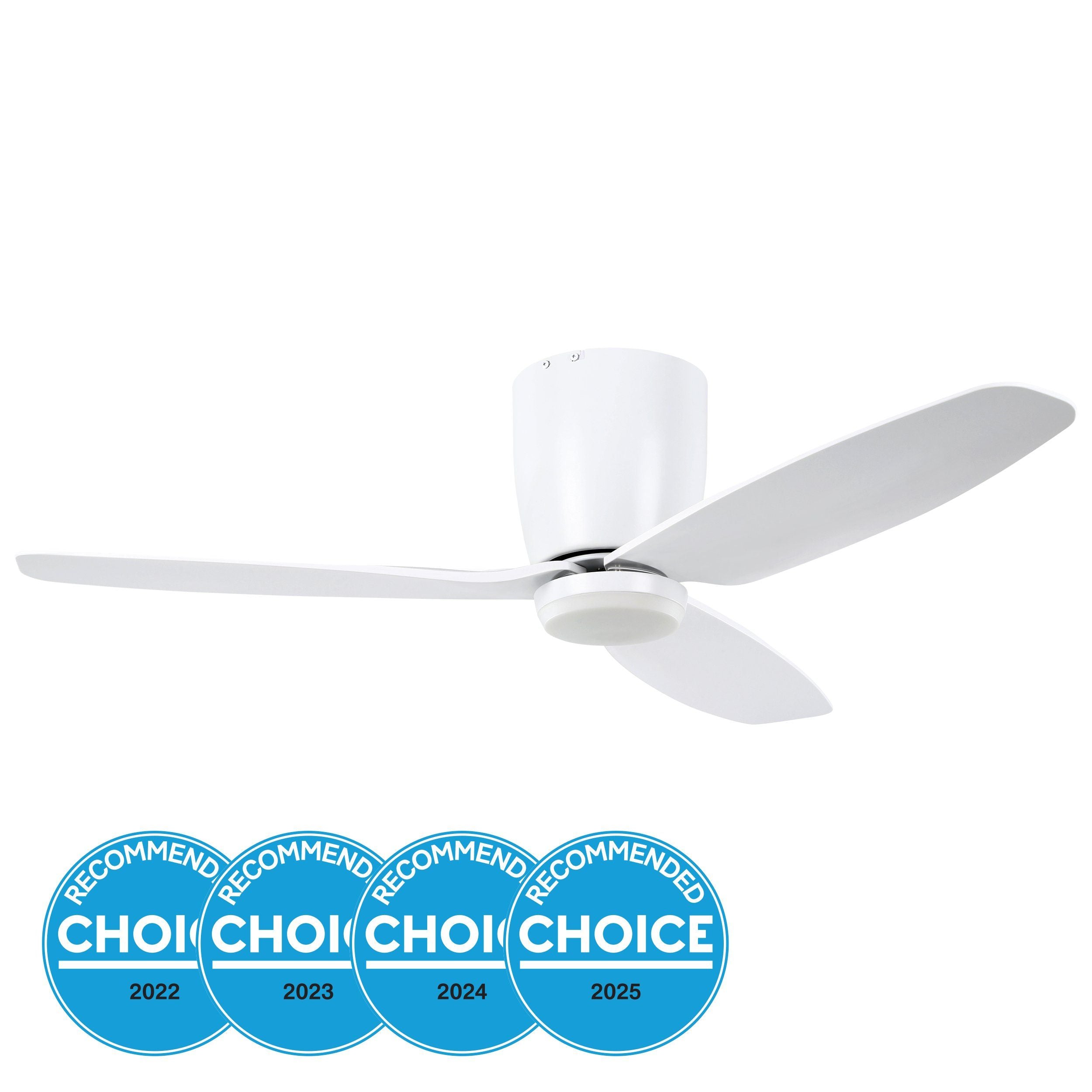 Eglo SEACLIFF DC Hugger Ceiling Fan With LED Light
