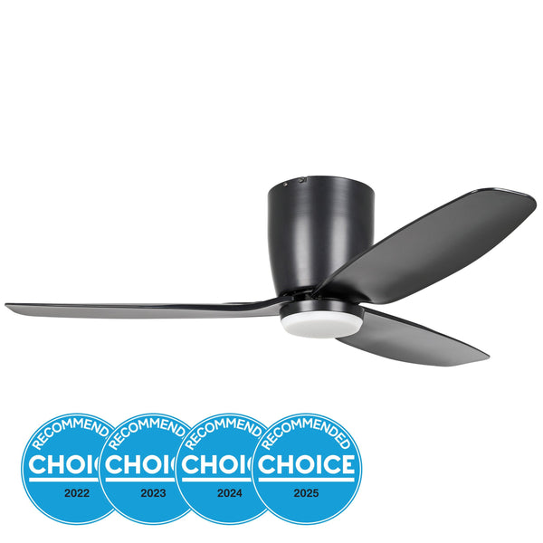 Buy Eglo SEACLIFF DC Hugger Ceiling Fan With LED Light – ONE STOP LIGHTING