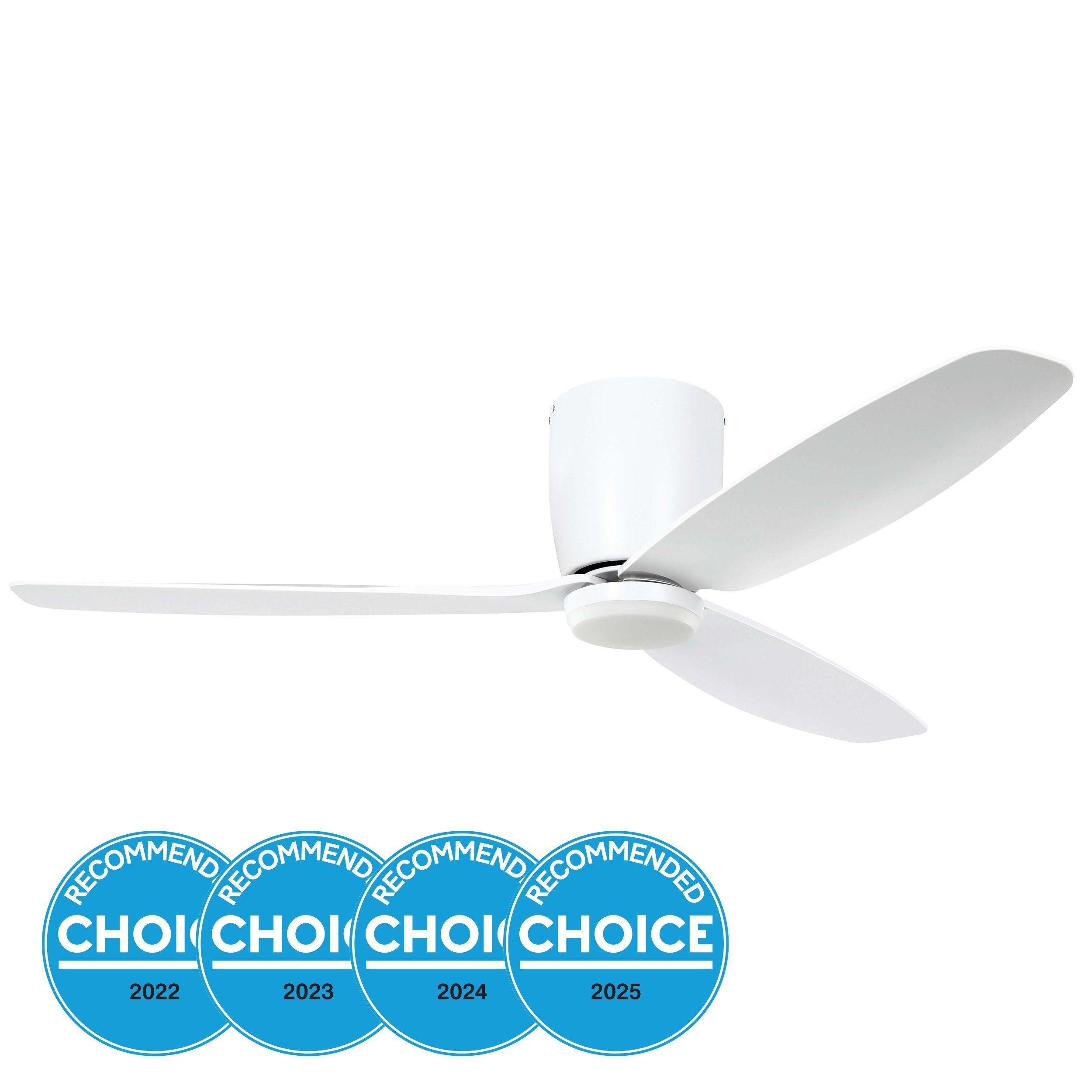 Eglo SEACLIFF DC Hugger Ceiling Fan With LED Light