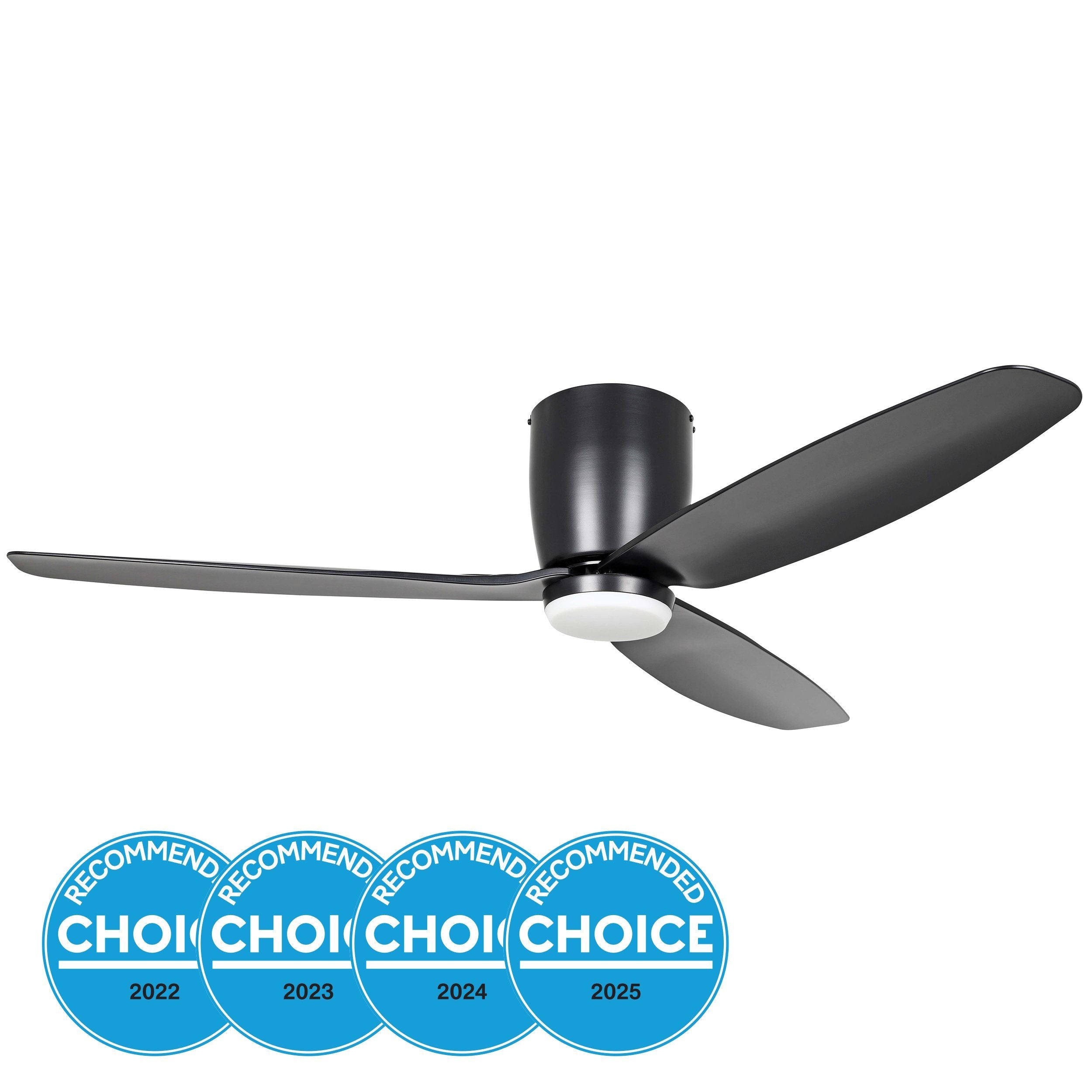 Eglo SEACLIFF DC Hugger Ceiling Fan With LED Light