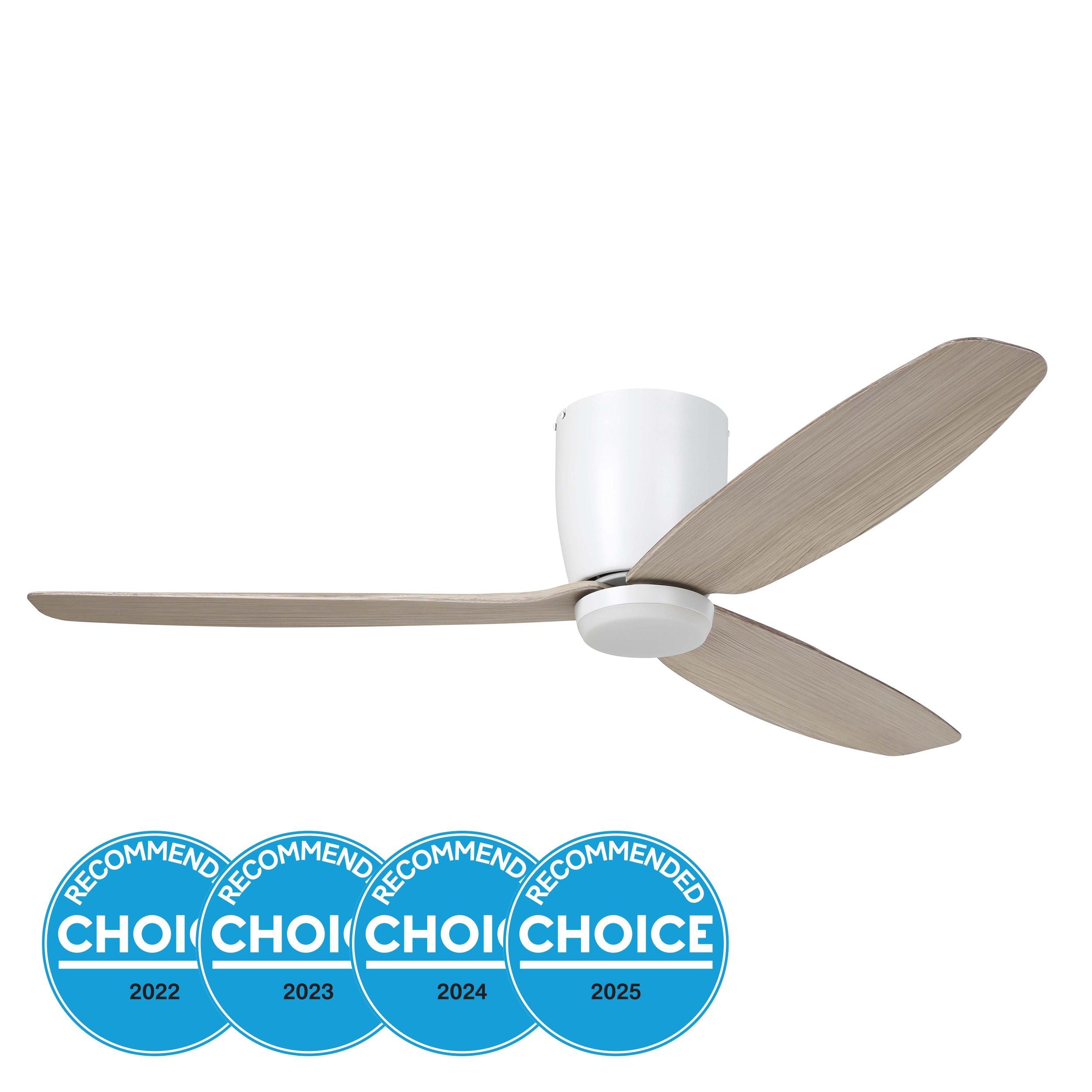 Eglo SEACLIFF DC Hugger Ceiling Fan With LED Light