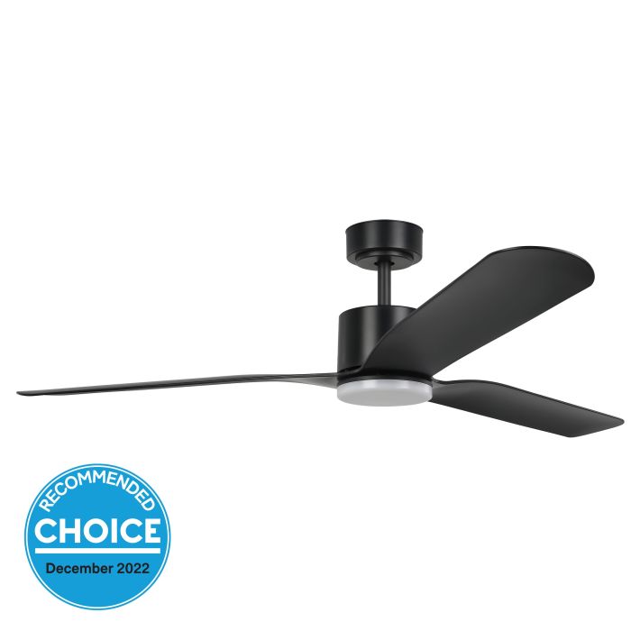 ILUKA DC ceiling fan with LED light