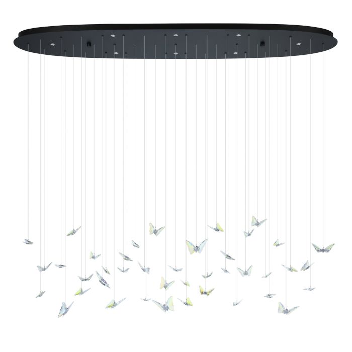 Eglo ADRADOS Designer Pendant Light (Butterfly-inspired)