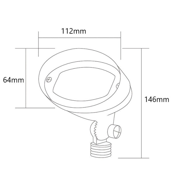 Pro Light Club Aluminum Area Flood PFL1900