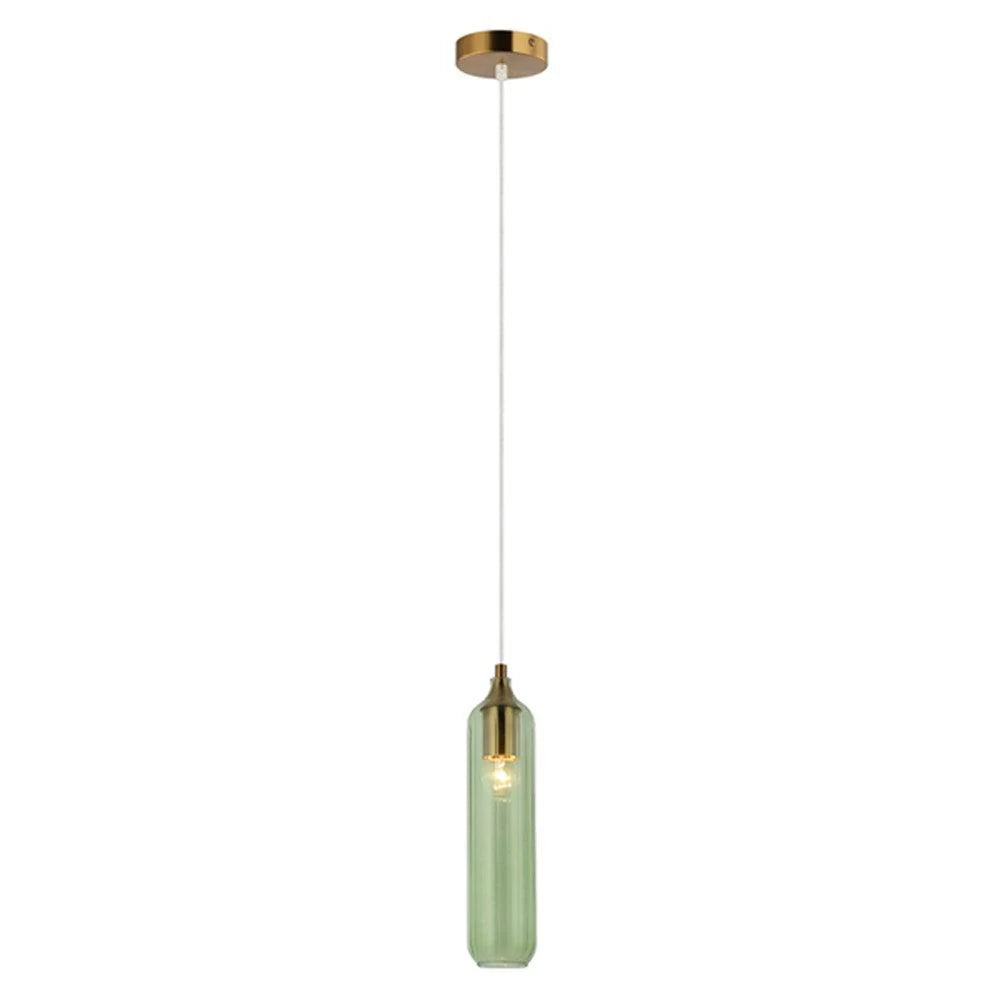 CLA Lighting-MANGA: Interior Glass Cylinder Pendant Lights