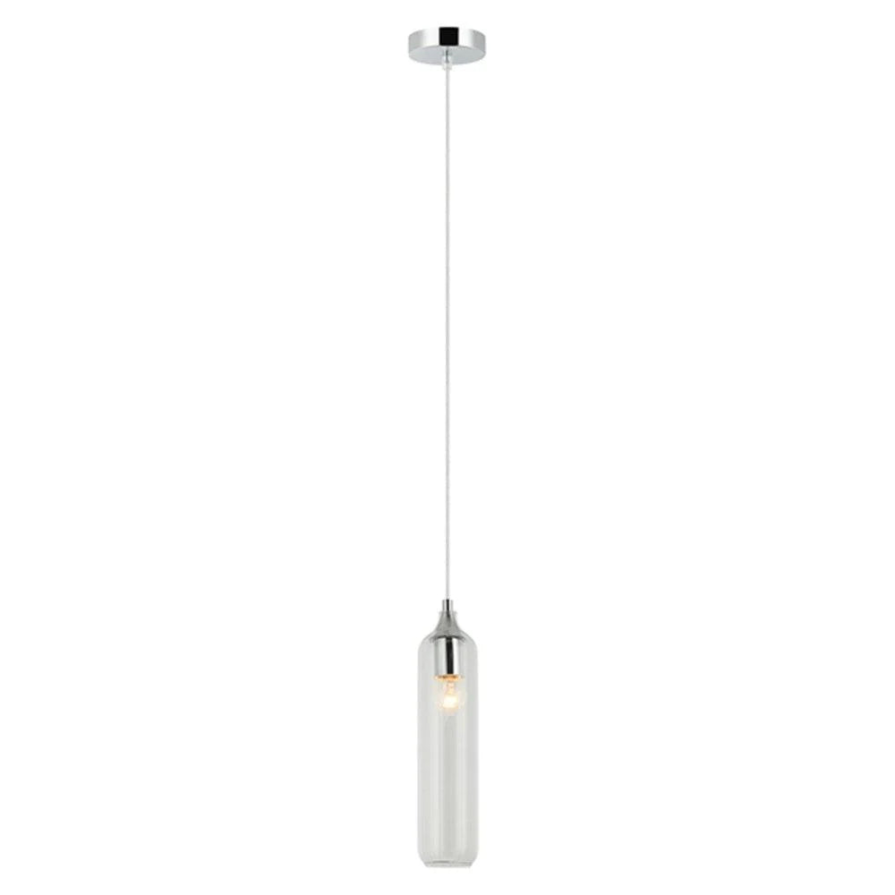 CLA Lighting-MANGA: Interior Glass Cylinder Pendant Lights