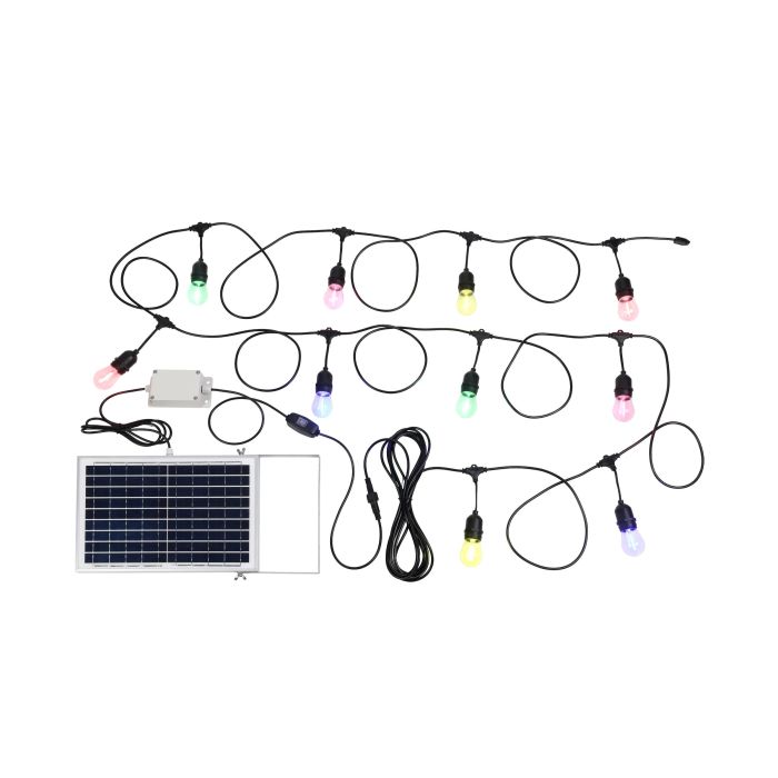 SOLAR FESTOON 10 light LED kit