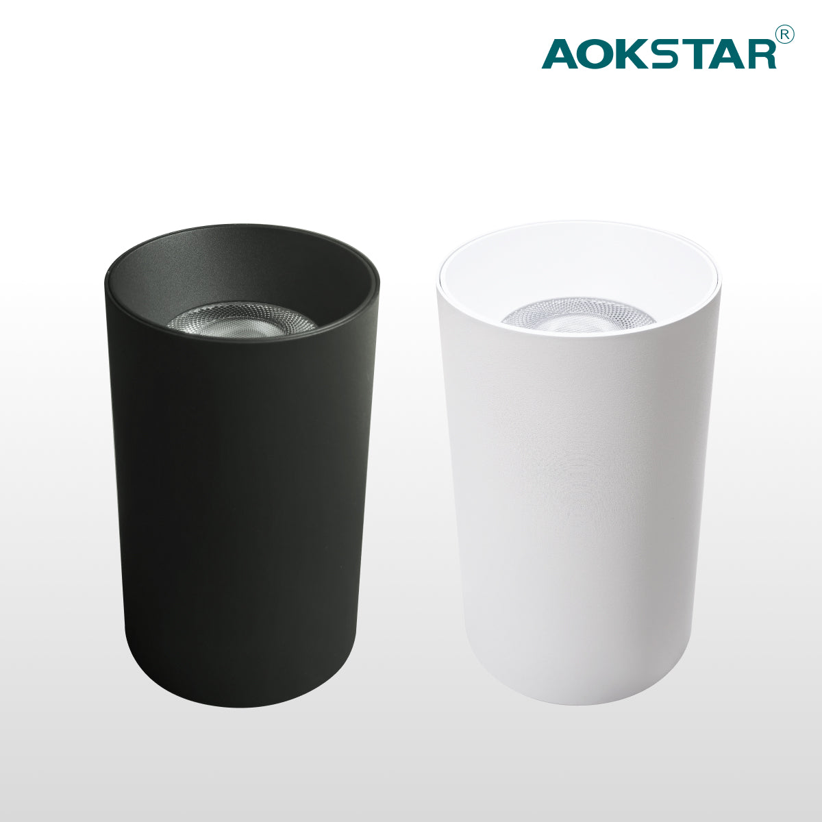 Aokstar Surface Mounted Round LED Dimmable Downlight – CCT Selectable Long