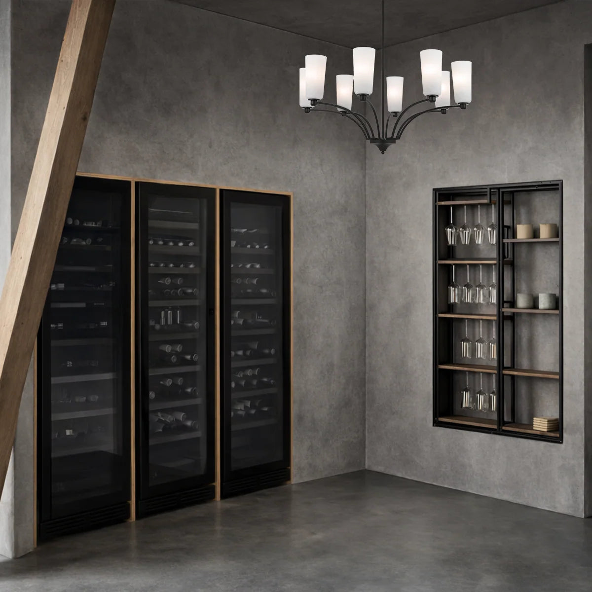 Telbix BREVAN 8 LIGHT PENDANT