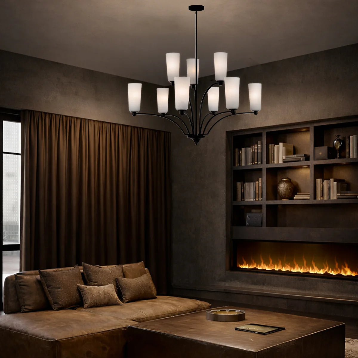 Telbix BREVAN 9 LIGHT PENDANT