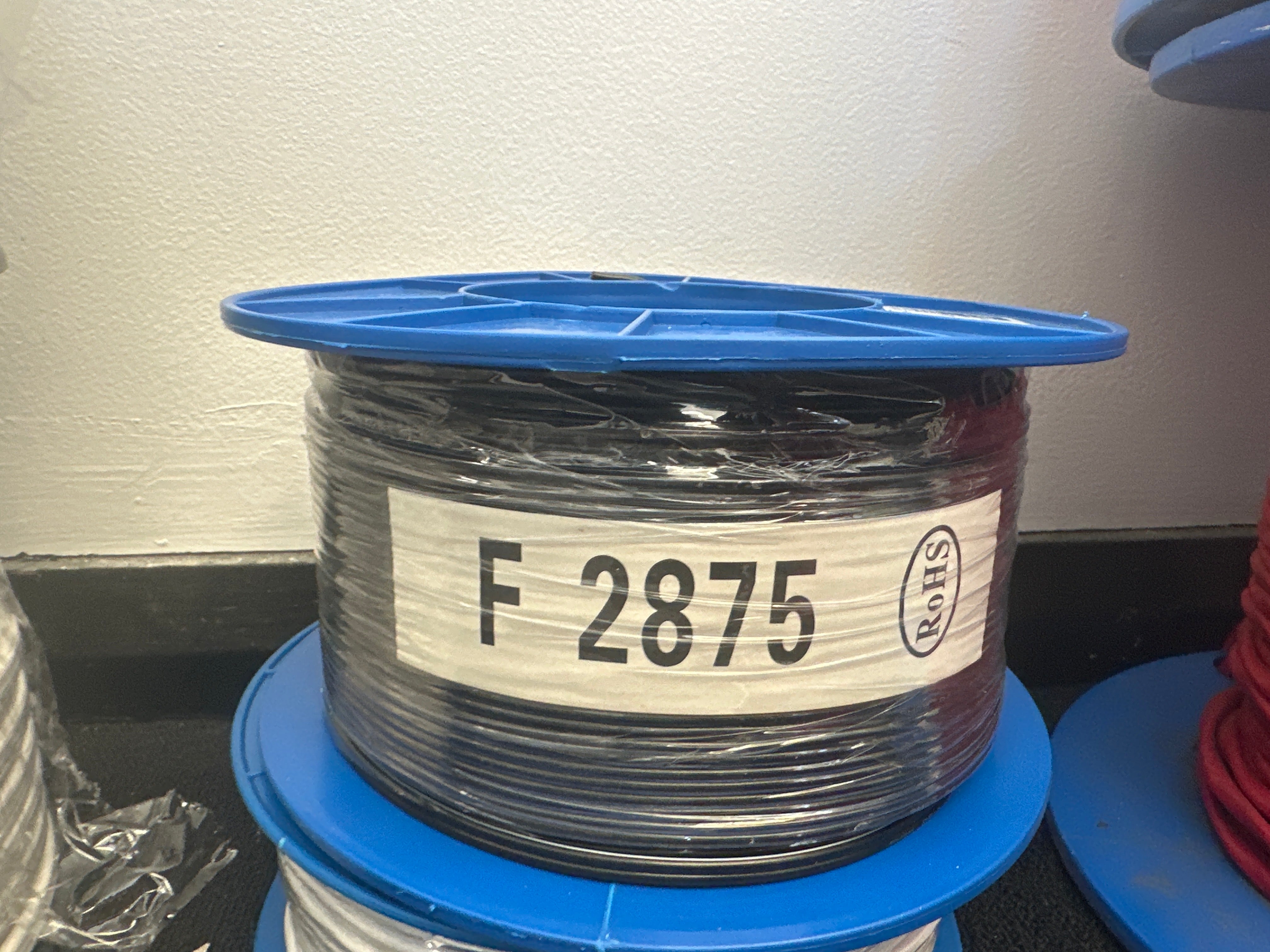 Cable Flexible Figure 8 250V 0.75mm 24/020 2C 100M Black