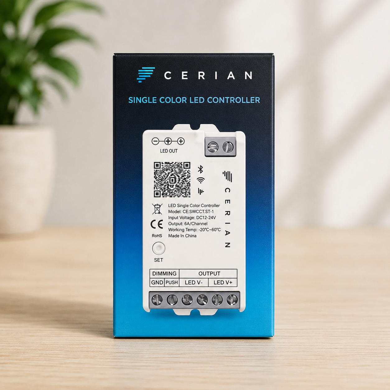 Cerian Lighting Smart Single Colour LED Strips Controller(Single color controller)