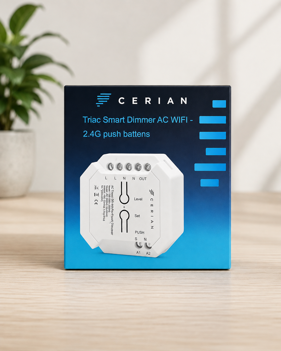 Cerian Lighting Triac Smart Dimmer AC(Cerian Strip dimmer)