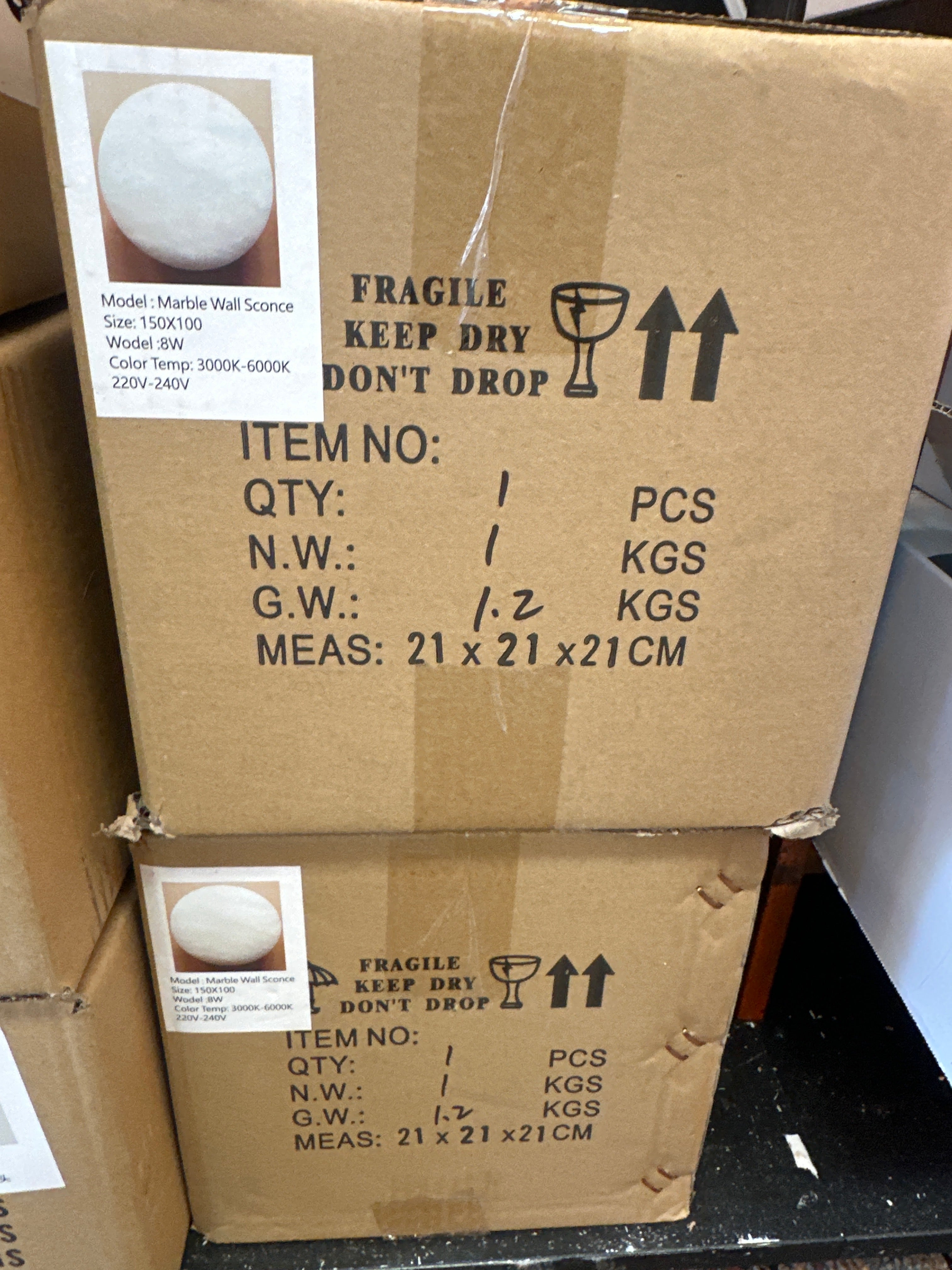 QL-1910/Small/spanish marble wall light